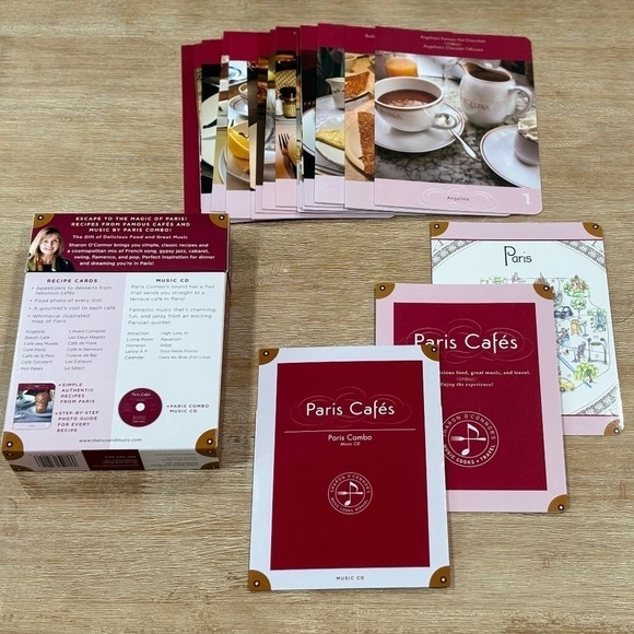 Paris Cafés: Recipes from the heart of Paris, Music by Paris Combo, 2012 - Picture 2 of 16